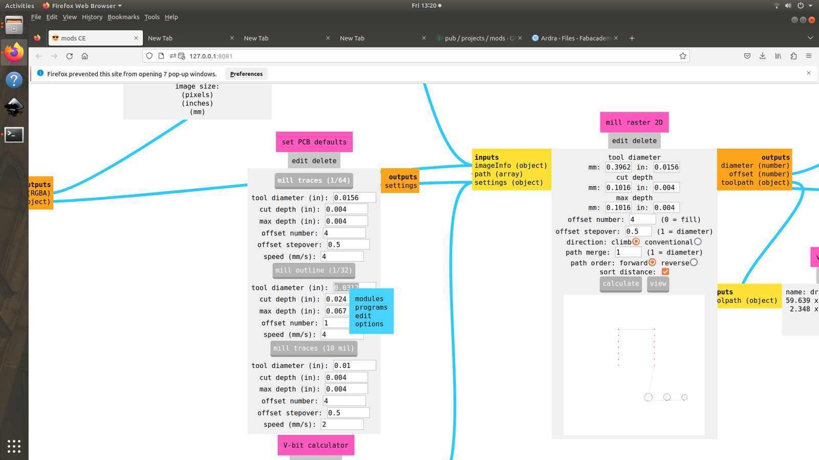 Upload the PNG file for trace correction